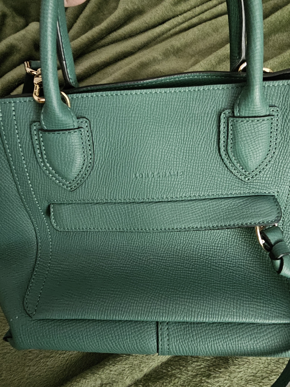 Green Longchamp Bag